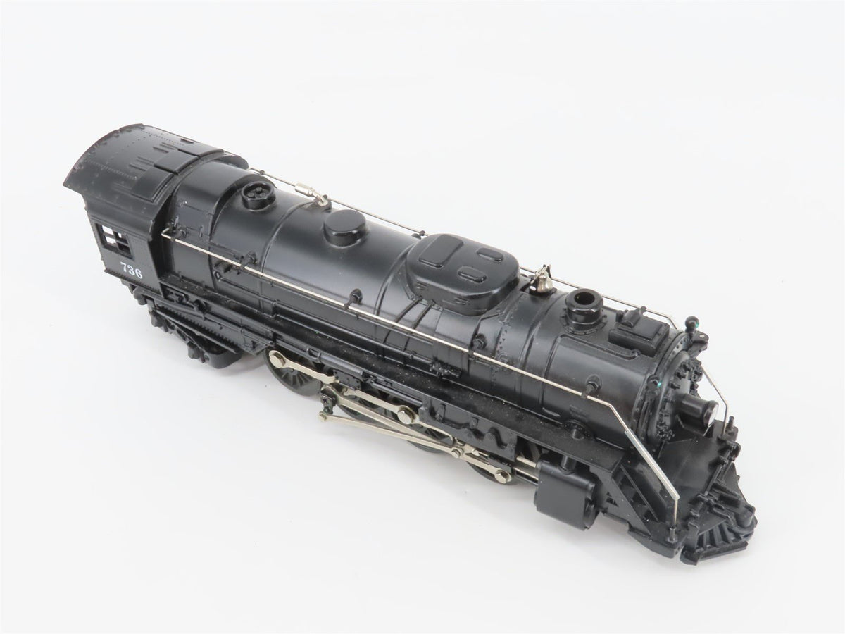O Gauge 3-Rail Lionel 6-11130 Lionel Lines #736 Berkshire 2-8-4 Steam #736 wTMCC