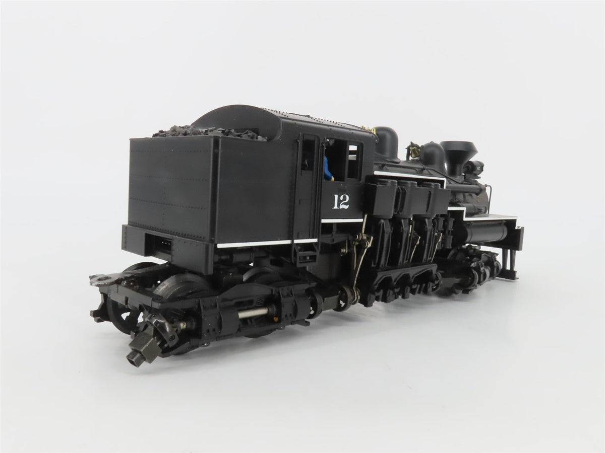 O Gauge 3-Rail MTH 20-3023-1 WVP&amp;P Railway Shay Steam Locomotive #12 wSound