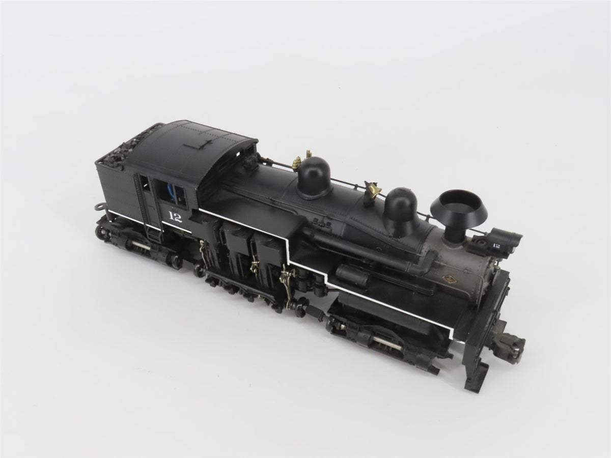 O Gauge 3-Rail MTH 20-3023-1 WVP&amp;P Railway Shay Steam Locomotive #12 wSound