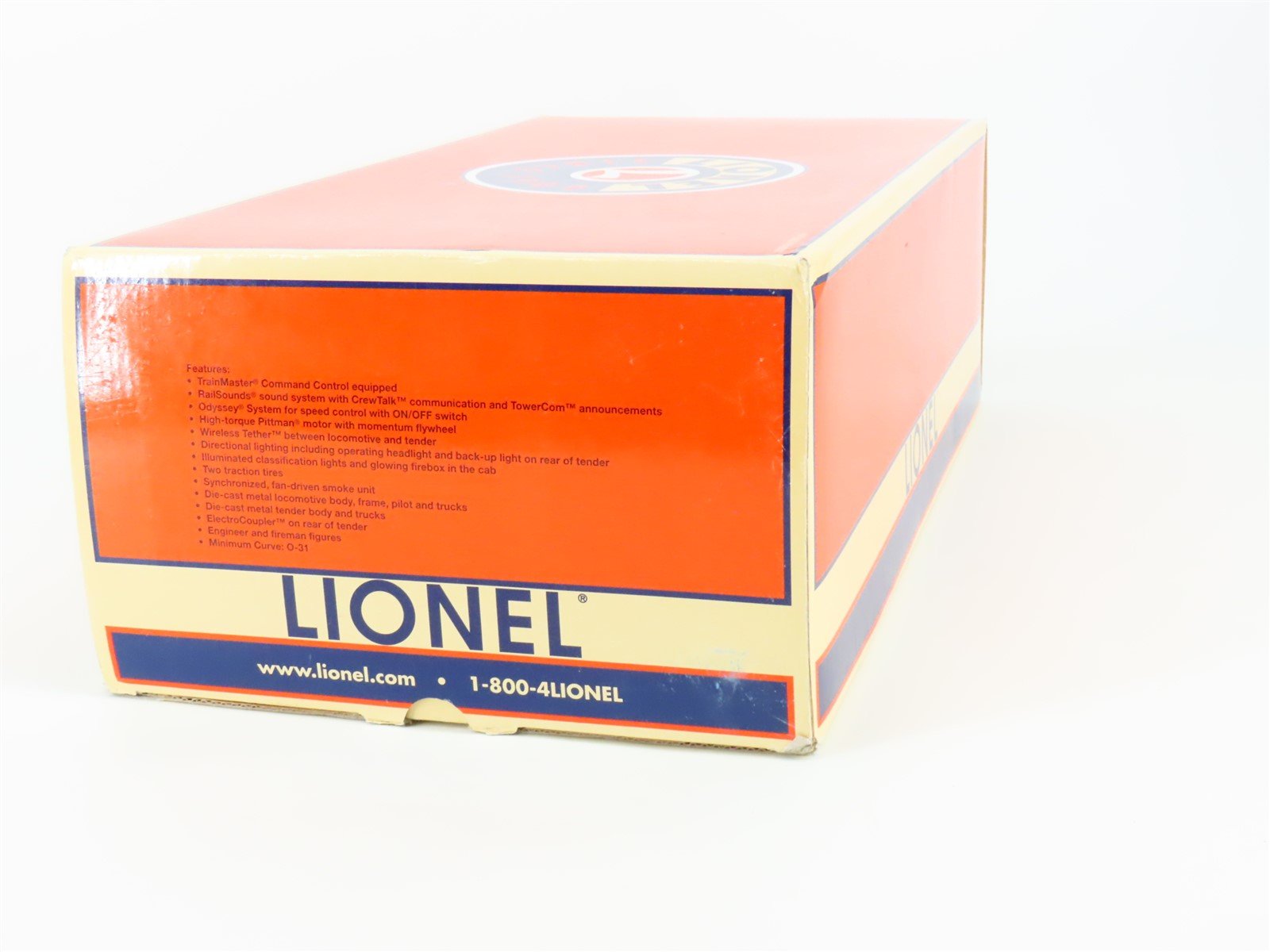 O Gauge 3-Rail Lionel 6-38088 NYC New York Central 2-6-0 Steam #1924 wSound