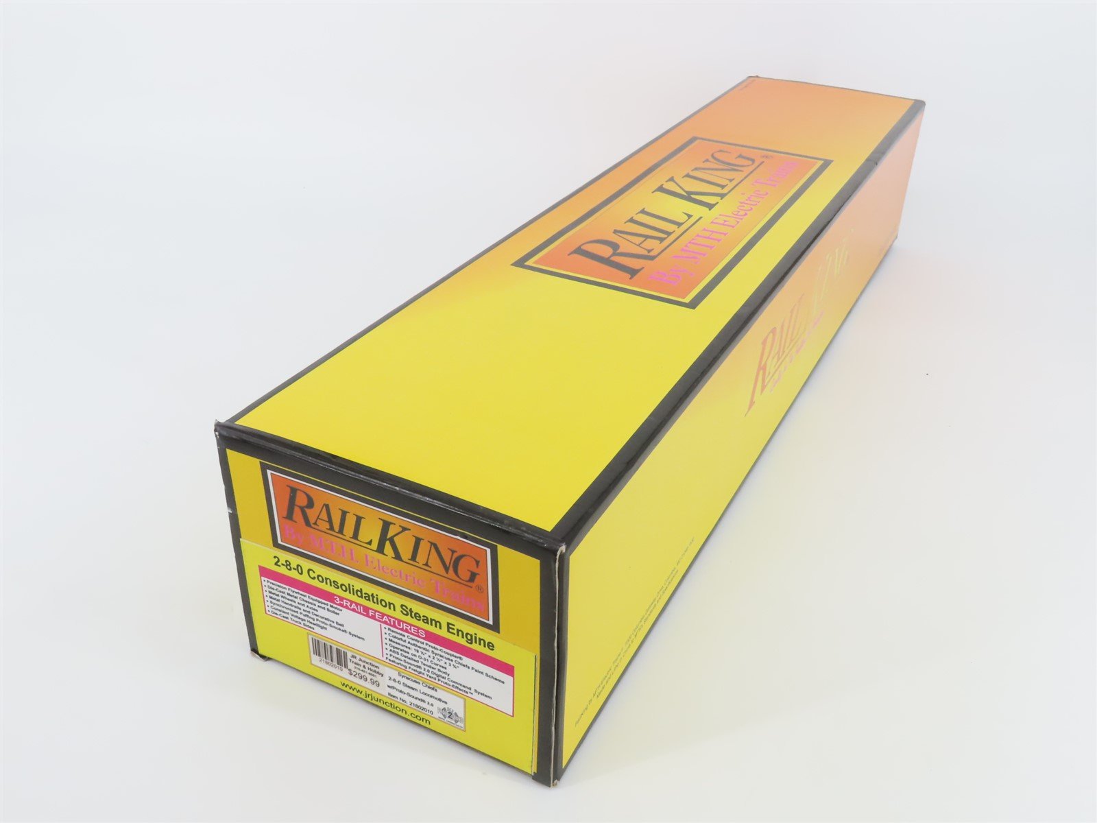 O Gauge 3-Rail MTH 21802010 Syracuse Chiefs 2-8-0 Steam Locomotive #50 w/ Sound