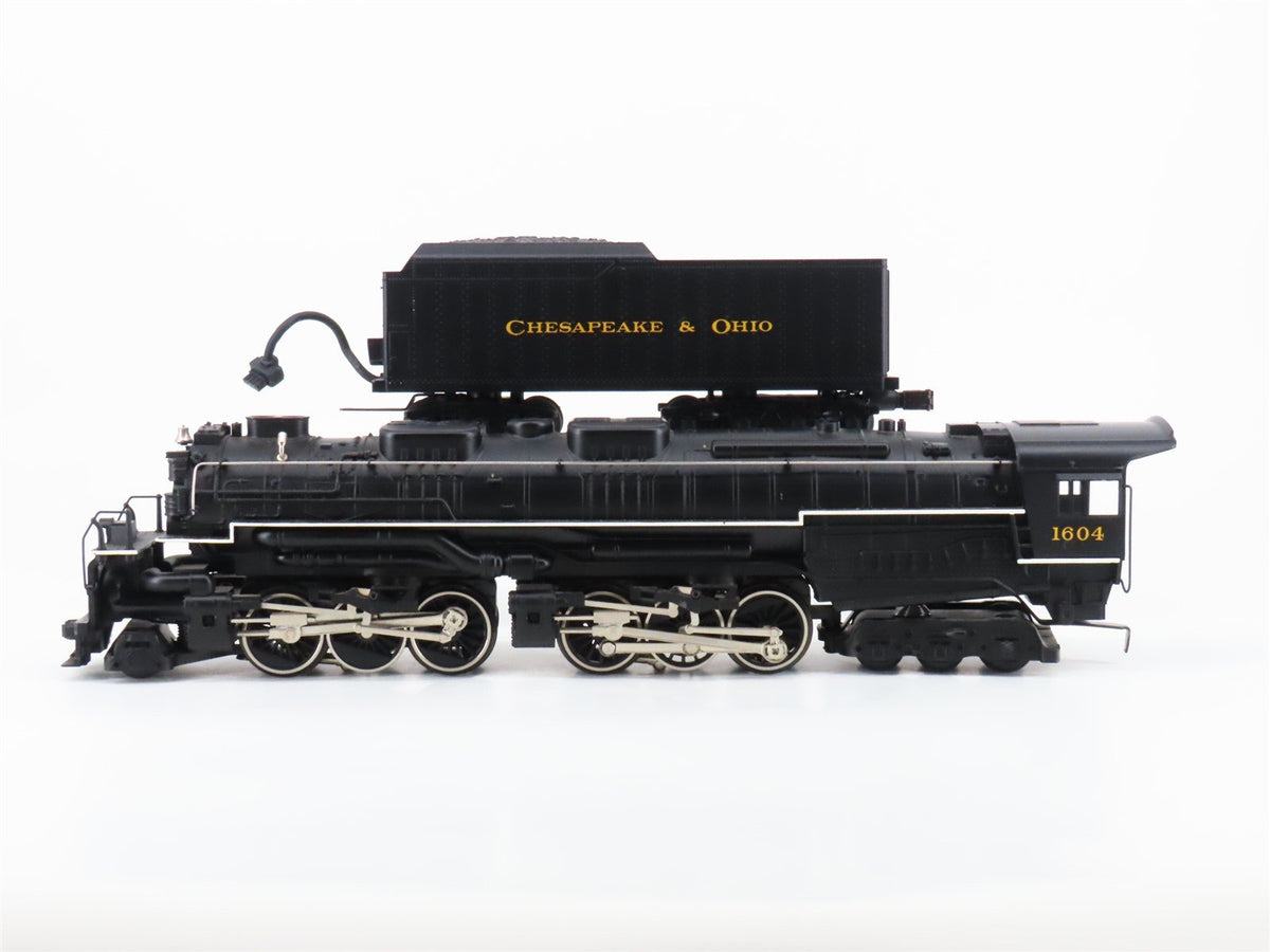 O Gauge 3-Rail MTH C&amp;O Chesapeake &amp; Ohio 2-6-6-6 Steam #1604 wSound &amp; Smoke