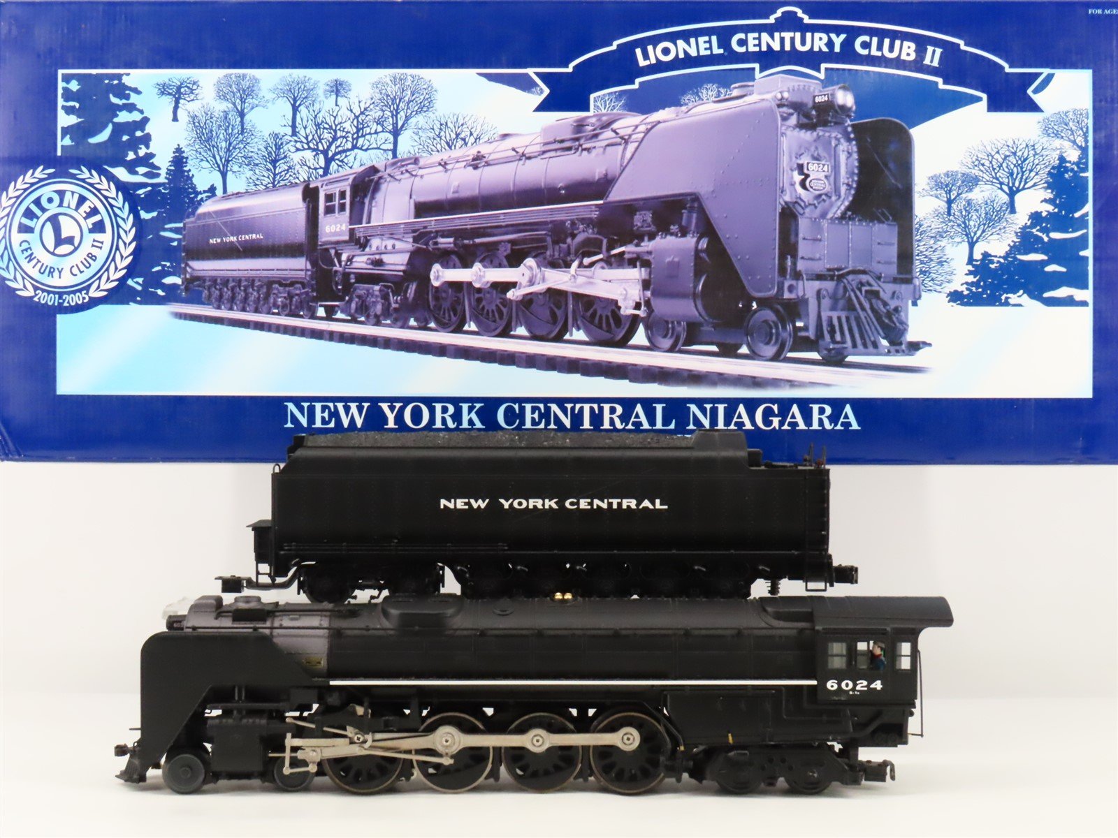 O Gauge 3-Rail Lionel Century Club 6-28069 NYC Niagara 4-8-4 Steam Loco #6024