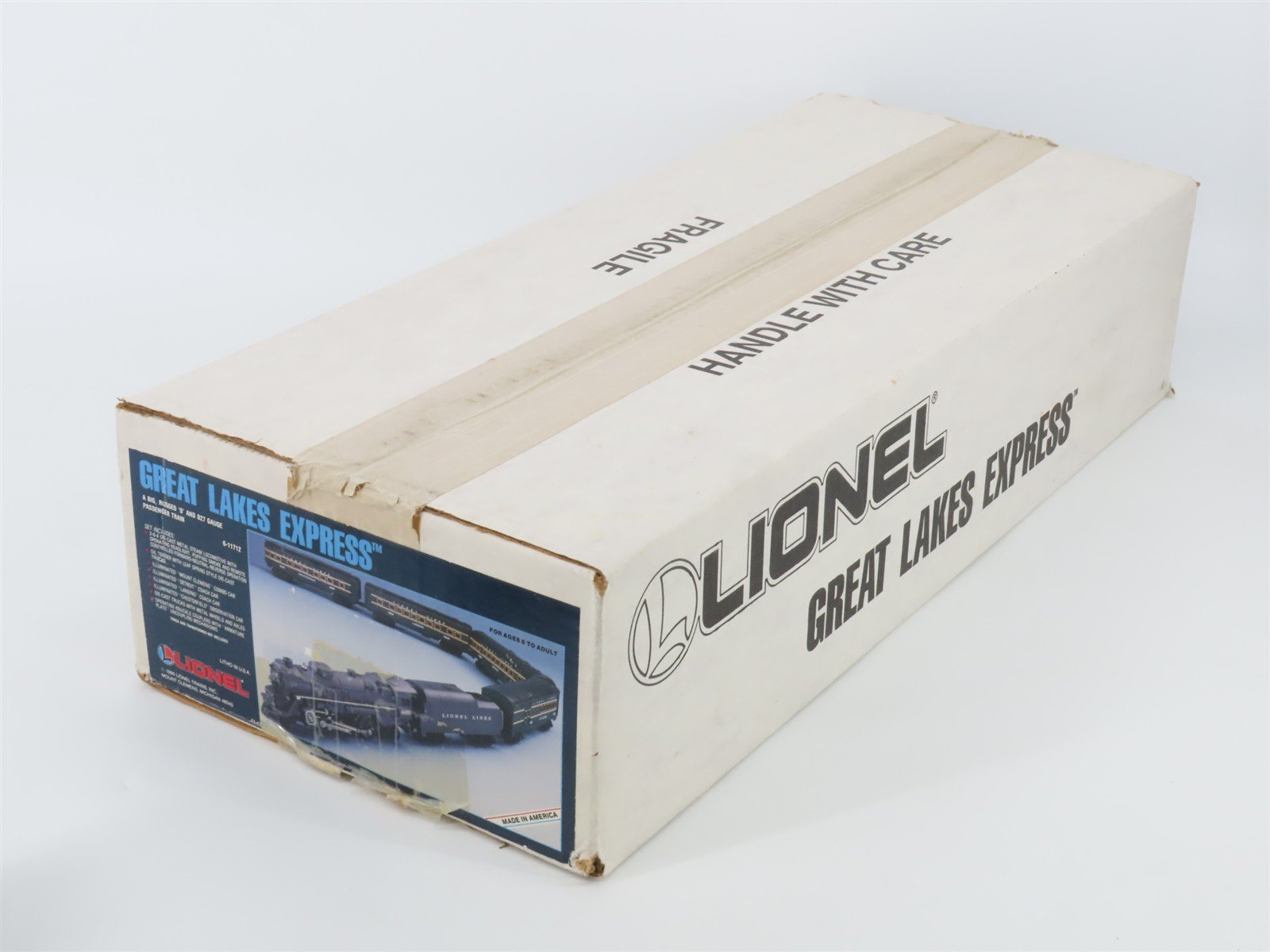 O Gauge 3-Rail Lionel 6-11712 Great Lakes Central Steam Passenger Set