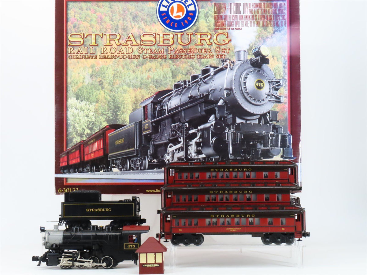 O Gauge 3-Rail Lionel 6-30133 Strasburg Railroad Steam Passenger Set