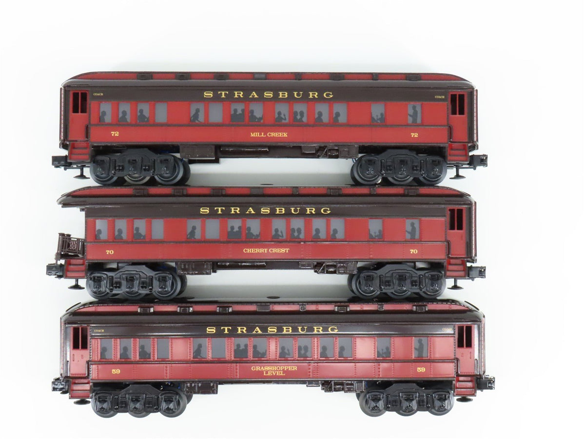 O Gauge 3-Rail Lionel 6-30133 Strasburg Railroad Steam Passenger Set