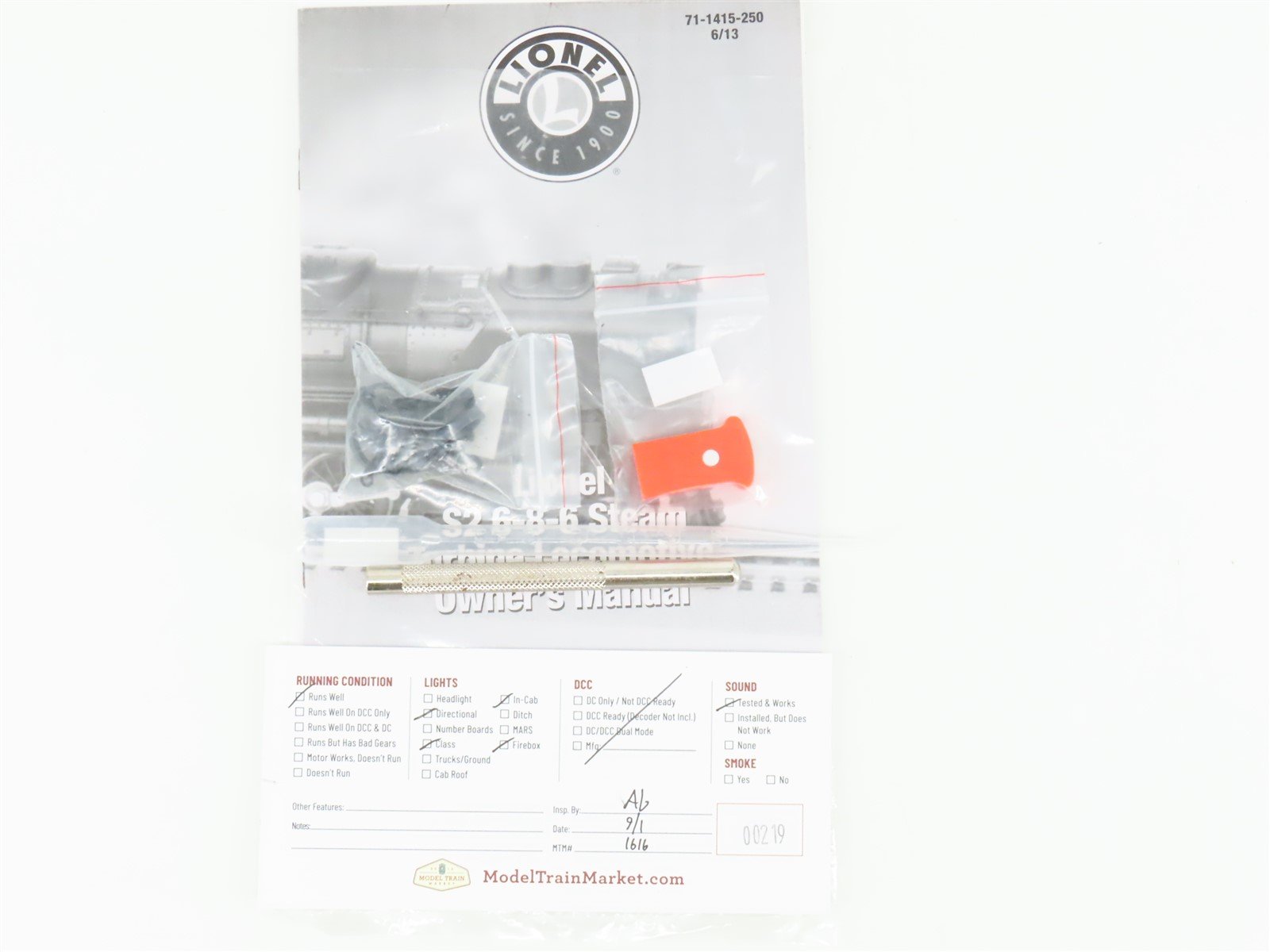 O Gauge 3-Rail Lionel 6-11416 PRR Pennsylvania S-2 Steam Turbine #6200 w/Legacy