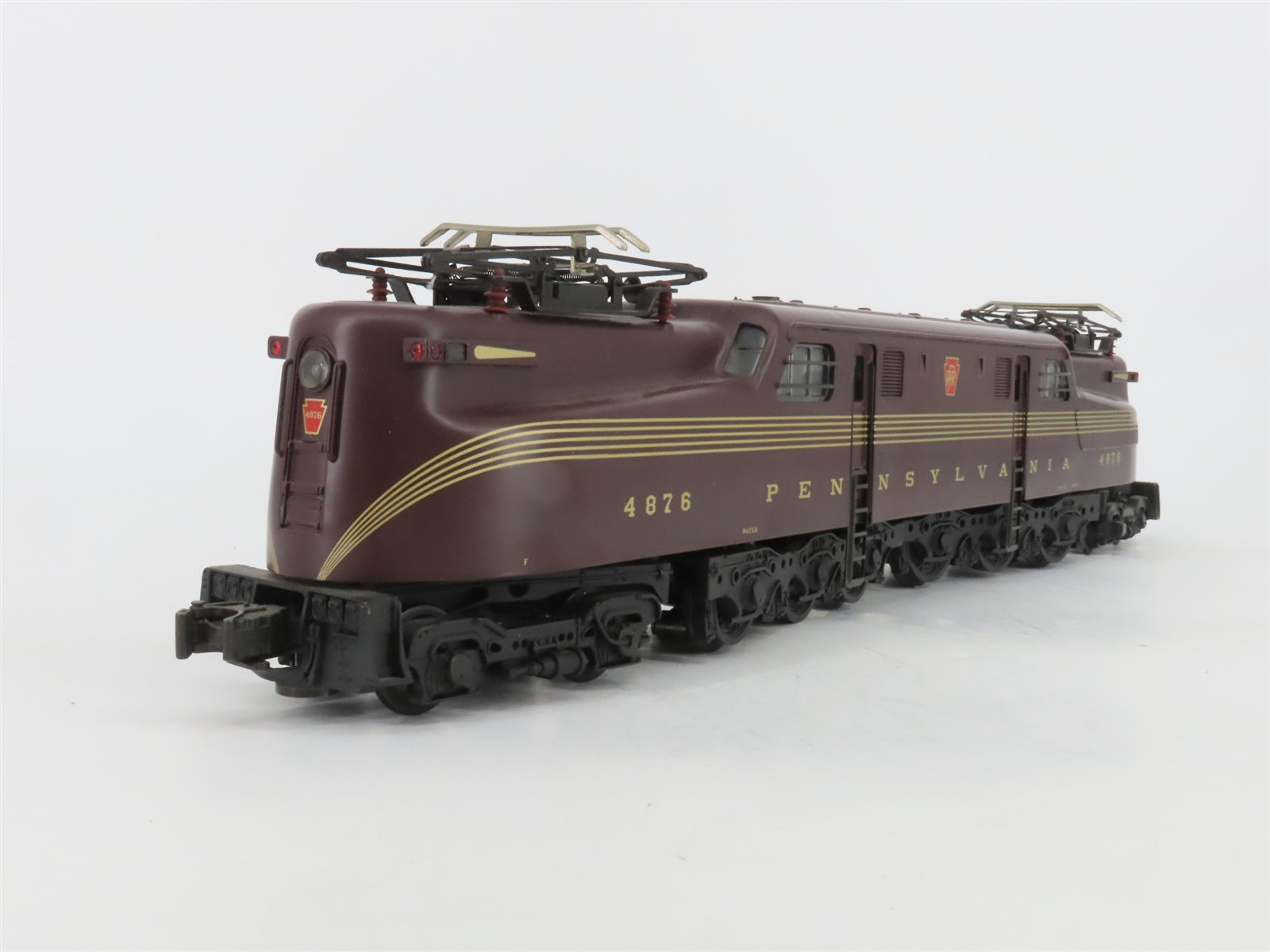 O Gauge 3-Rail Weaver PRR Pennsylvania GG1 Electric Locomotive #4876 BRASS