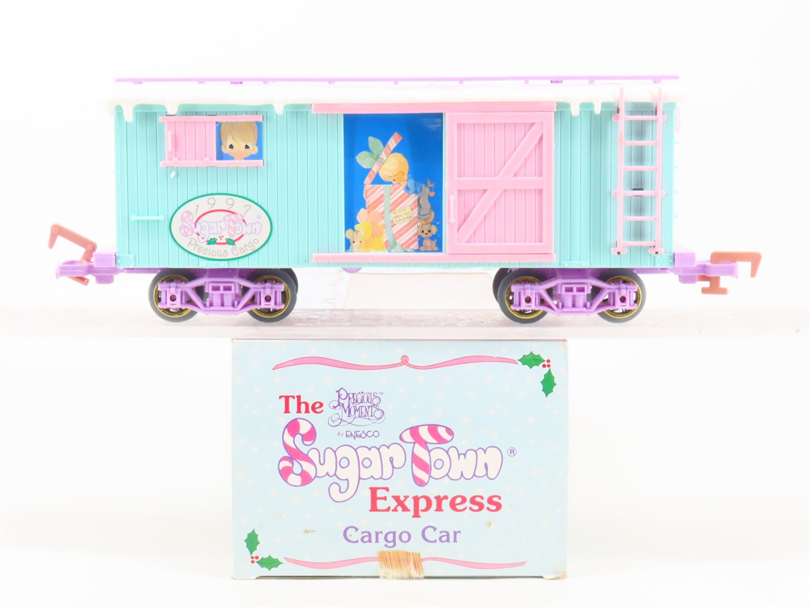 G Scale Enesco 273007 Precious Moments Sugar Town Express Cargo Car #1997