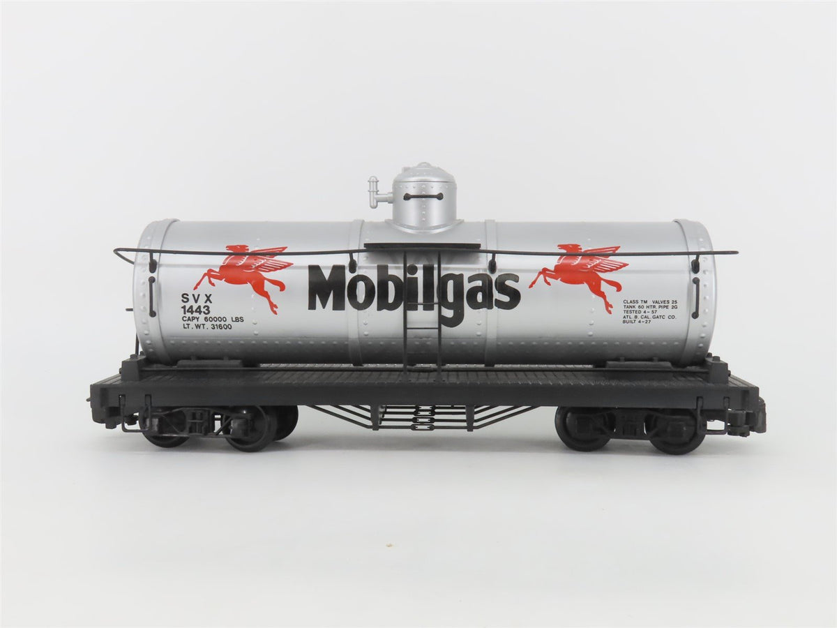 G Scale Bachmann Big Hauler SVX Mobilgas Single Dome Tank Car #1443