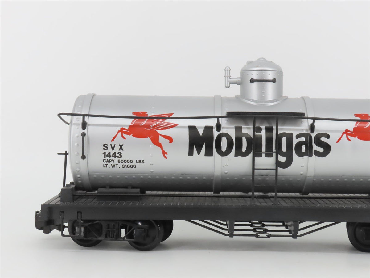 G Scale Bachmann Big Hauler SVX Mobilgas Single Dome Tank Car #1443
