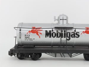 G Scale Bachmann Big Hauler SVX Mobilgas Single Dome Tank Car #1443