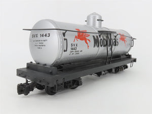 G Scale Bachmann Big Hauler SVX Mobilgas Single Dome Tank Car #1443
