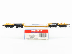 HO Walthers 932-5620 QTTX Trailer Train 81' Depressed Center Flat Car #130553