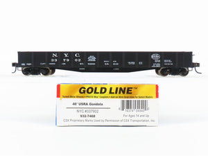 HO Scale Walthers Gold Line 932-7468 NYC New York Central 46' Gondola #337902