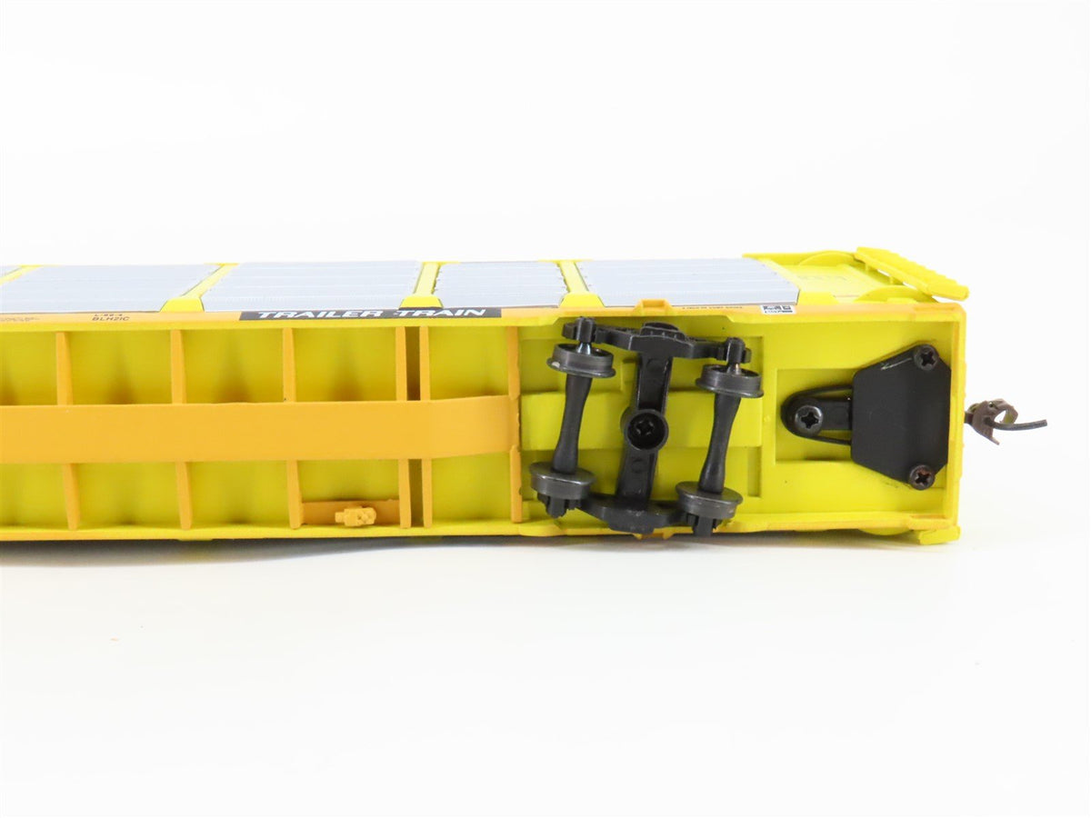HO Walthers 932-4853 CNW ETTX Trailer Train 89&#39; Tri-Level Auto Carrier #701380