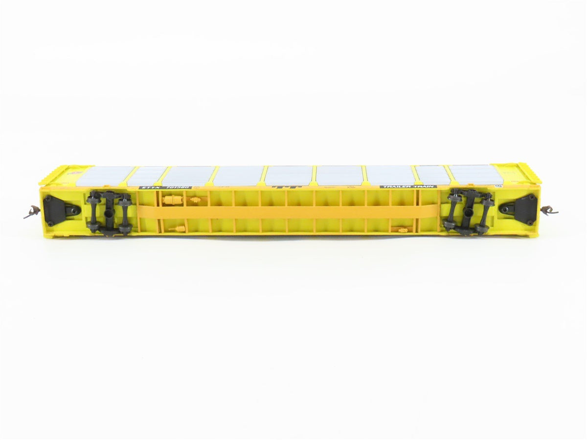 HO Walthers 932-4853 CNW ETTX Trailer Train 89&#39; Tri-Level Auto Carrier #701380