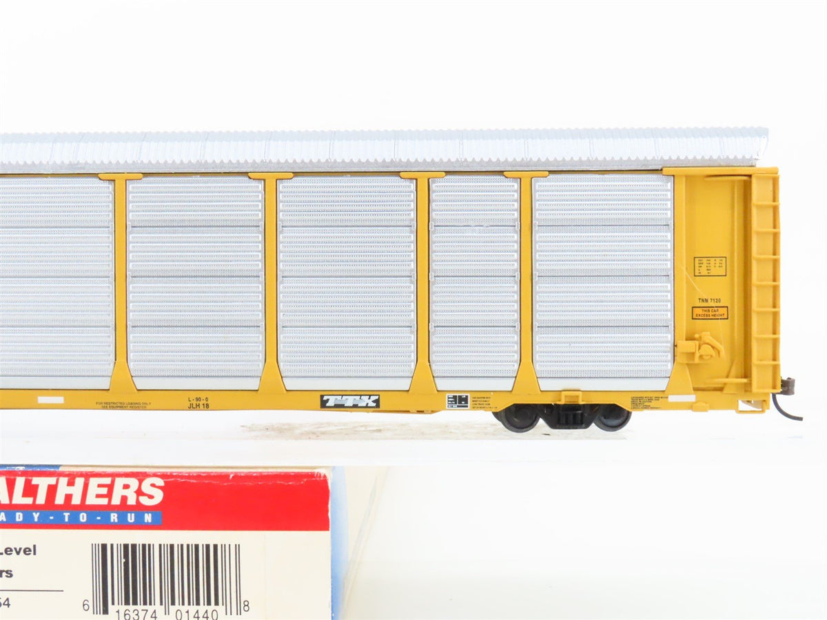 HO Walthers 932-4866 TFM ETTX Trailer Train 89&#39; Tri-Level Auto Carrier #853354