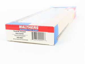 HO Scale Walthers 932-4851 ASTF ETTX Santa Fe 89' Tri-Level Auto Carrier #852018