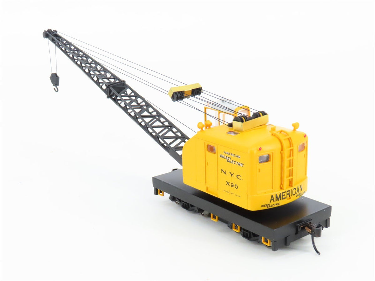 HO Scale Walthers 932-41959 NYC New York Central Crane #X90 - Powered