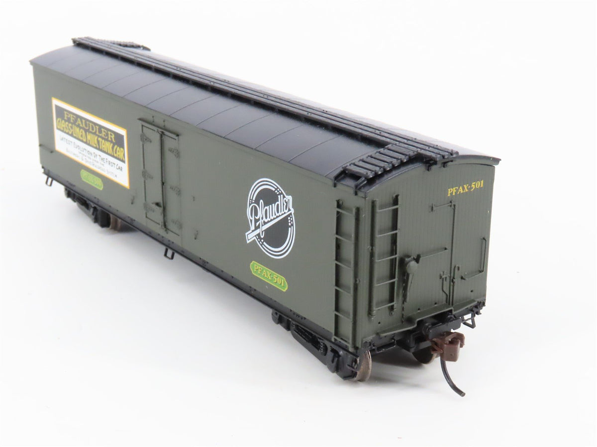 HO Scale Roundhouse 84609 PFAX Pfaulder 40&#39; Wood Milk Car #501