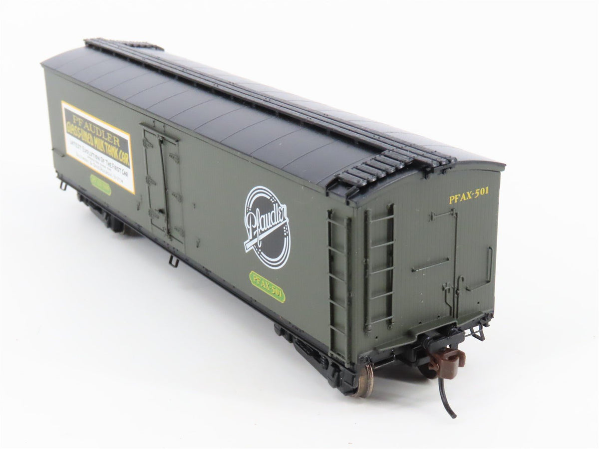 HO Scale Roundhouse 84609 PFAX Pfaulder 40&#39; Wood Milk Car #501
