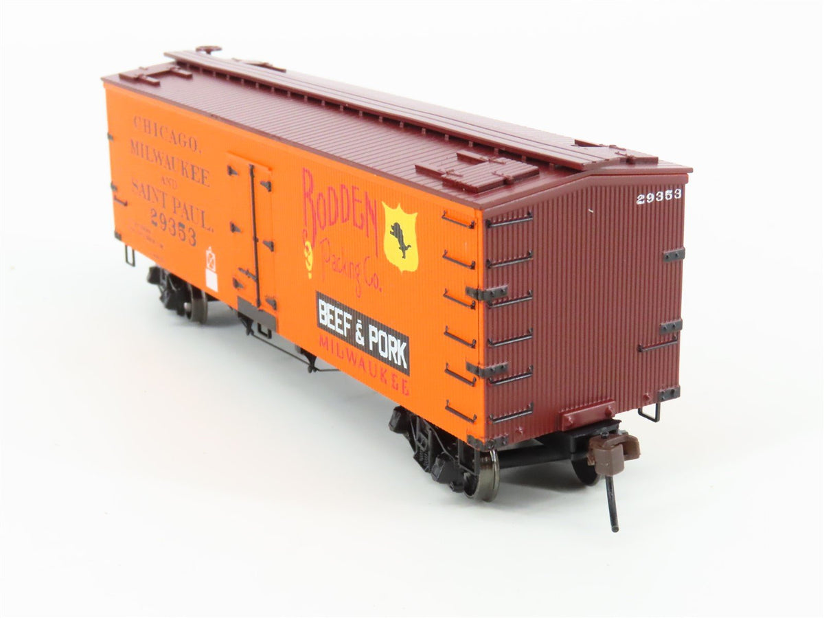HO Scale Roundhouse 84148 CM&amp;StP Bodden Packing 36&#39; Wood Reefer #29353