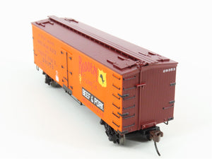 HO Scale Roundhouse 84148 CM&StP Bodden Packing 36' Wood Reefer #29353