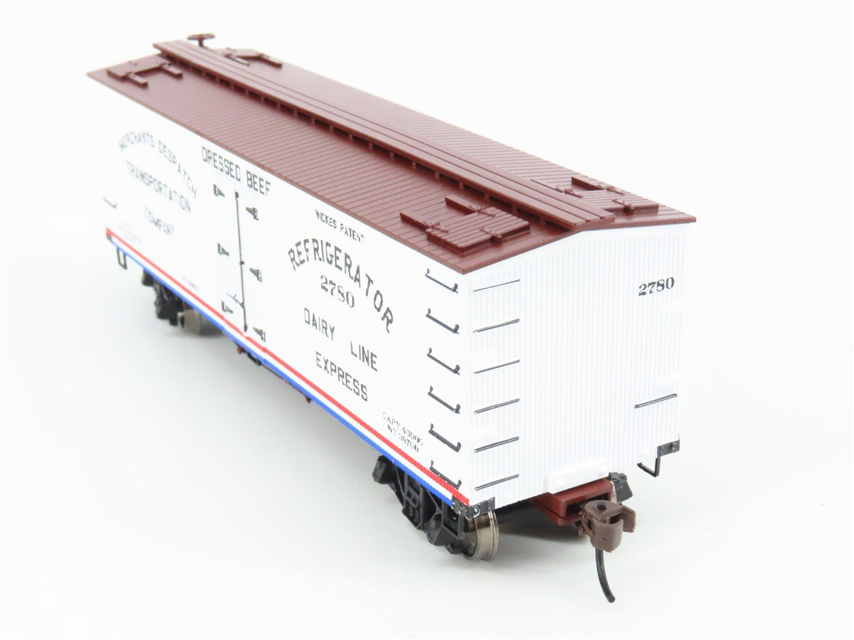HO Scale Roundhouse 84132 Merchants Despatch Transport 36&#39; Wood Reefer #2780