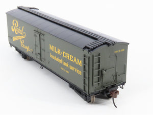 HO Scale Roundhouse 84612 RICX Reid Ice Cream 40' Wood Milk Car #106