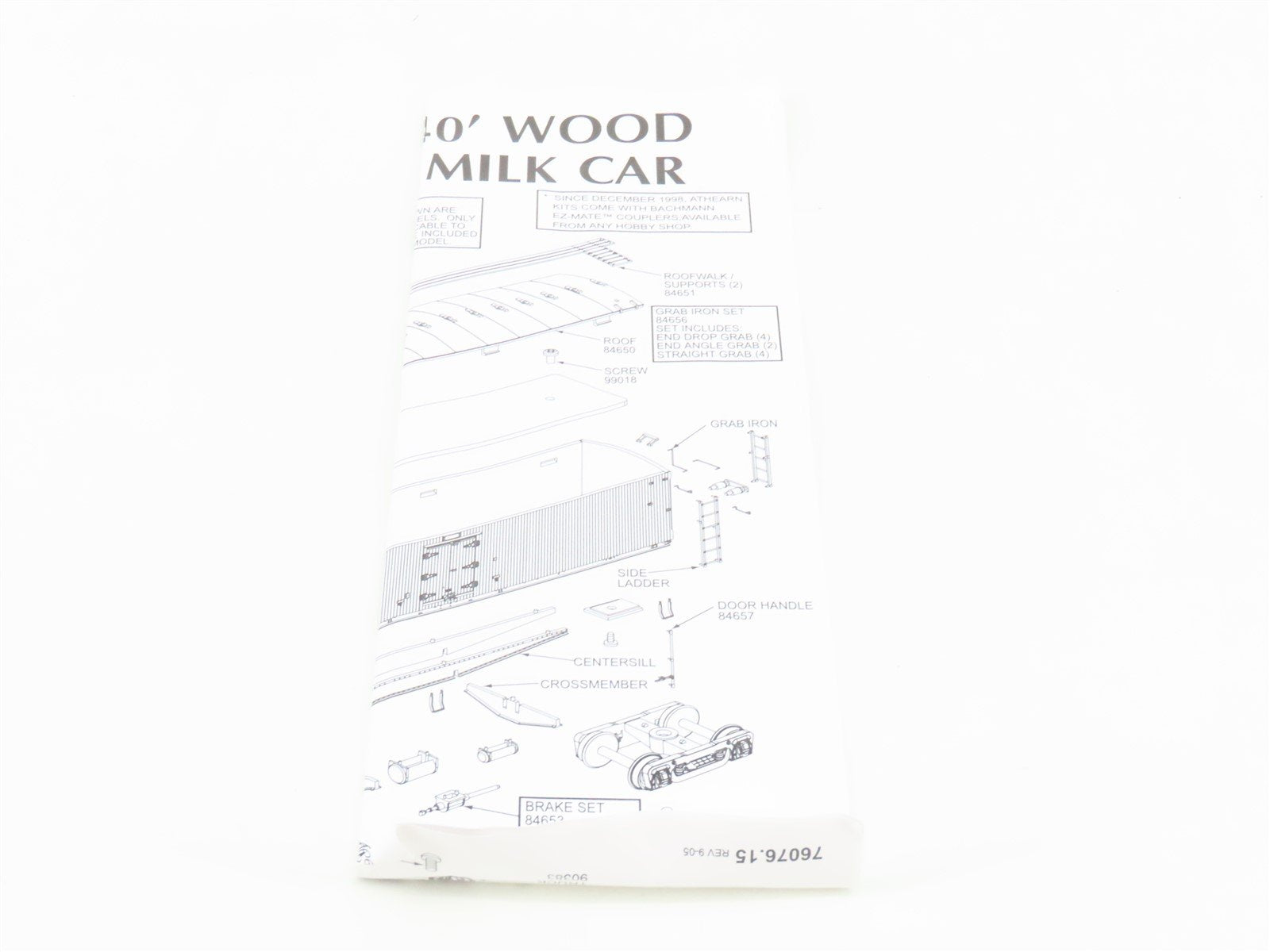 HO Roundhouse 84622 FFDX Fairfield Farms 