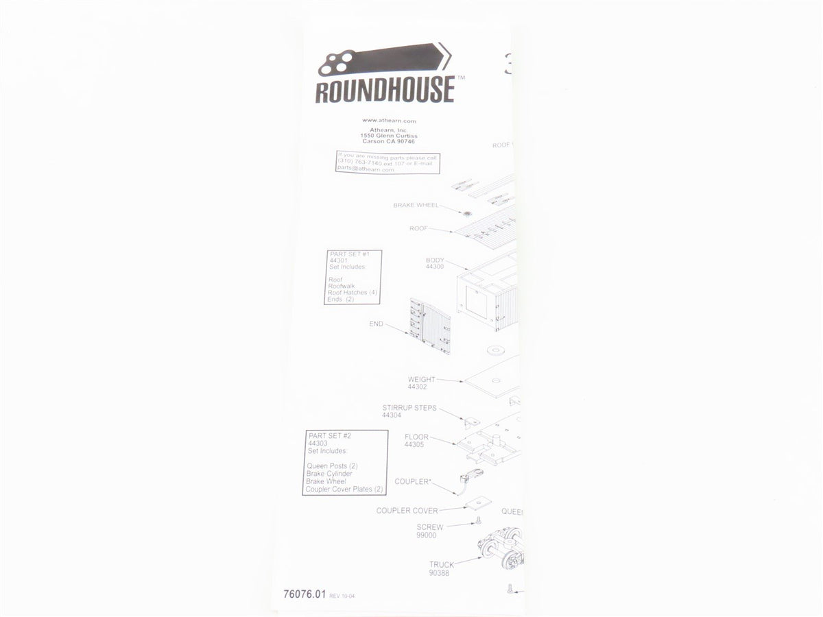 HO Roundhouse 84156 PS&amp;NRR Pittsburgh Shawmut &amp; Northern 36&#39; Wood Reefer #10034