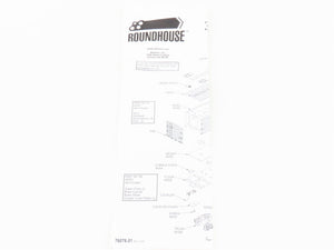 HO Roundhouse 84156 PS&NRR Pittsburgh Shawmut & Northern 36' Wood Reefer #10034