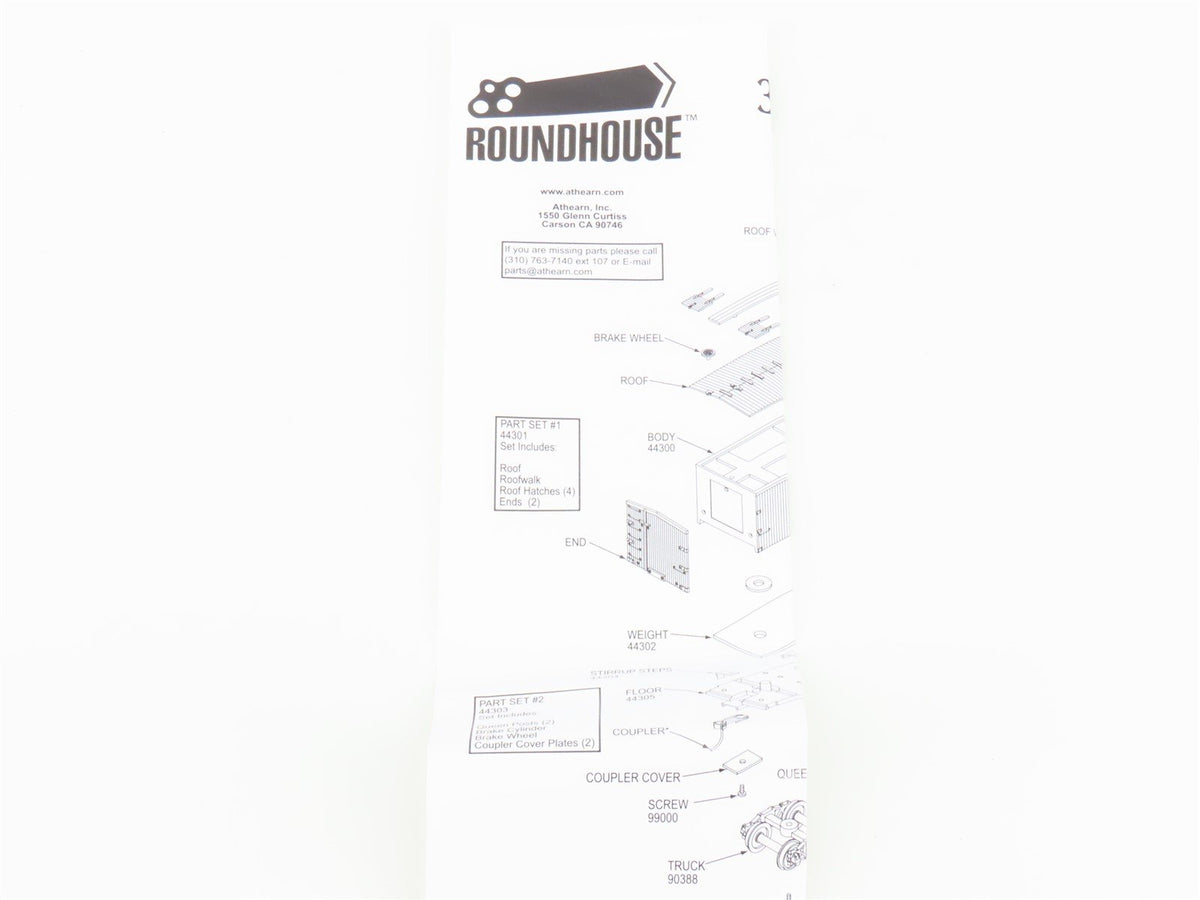 HO Roundhouse 84155 PS&amp;NRR Pittsburgh Shawmut &amp; Northern 36&#39; Wood Reefer #10031