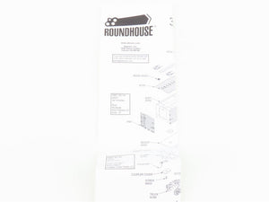 HO Roundhouse 84155 PS&NRR Pittsburgh Shawmut & Northern 36' Wood Reefer #10031