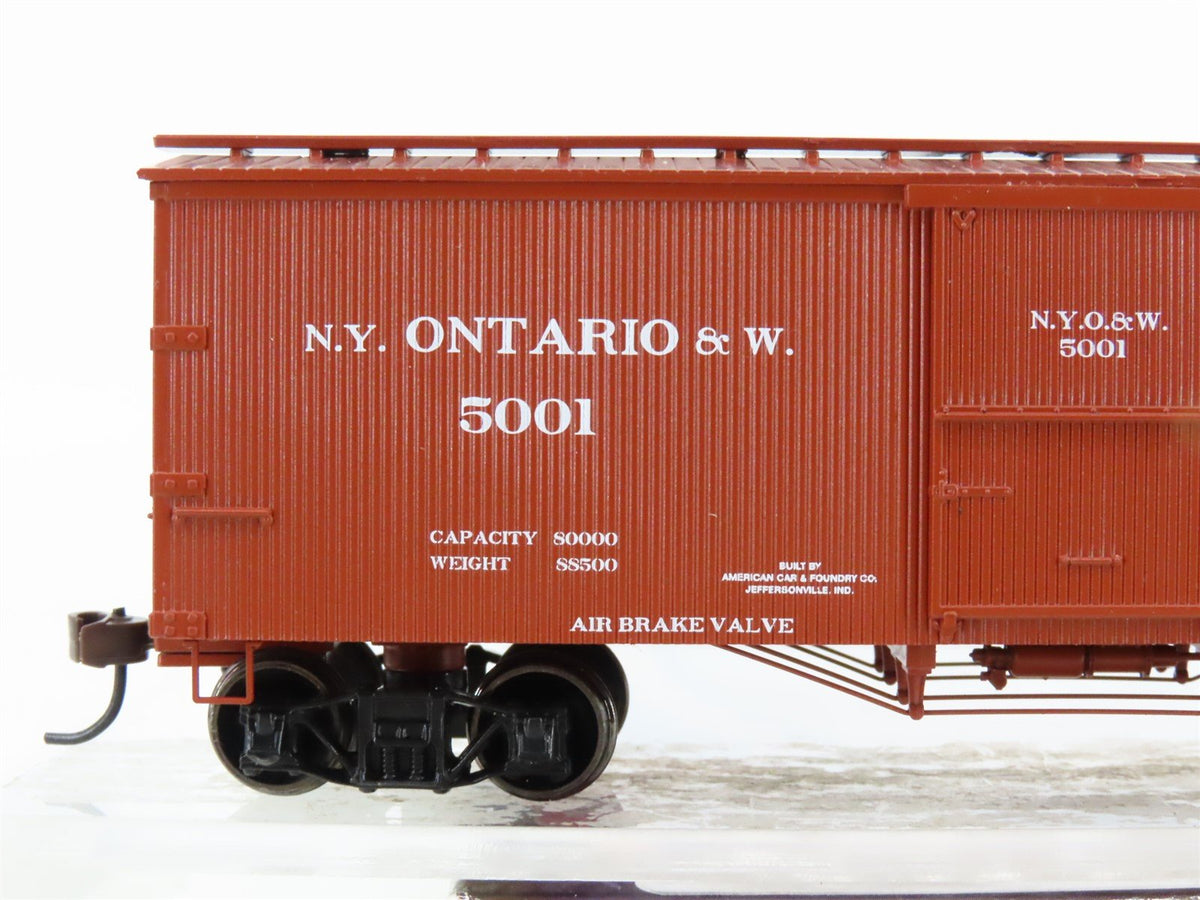 HO Scale Roundhouse 84187 NYO&amp;W New York Ontario &amp; Western 36&#39; Box Car #5001