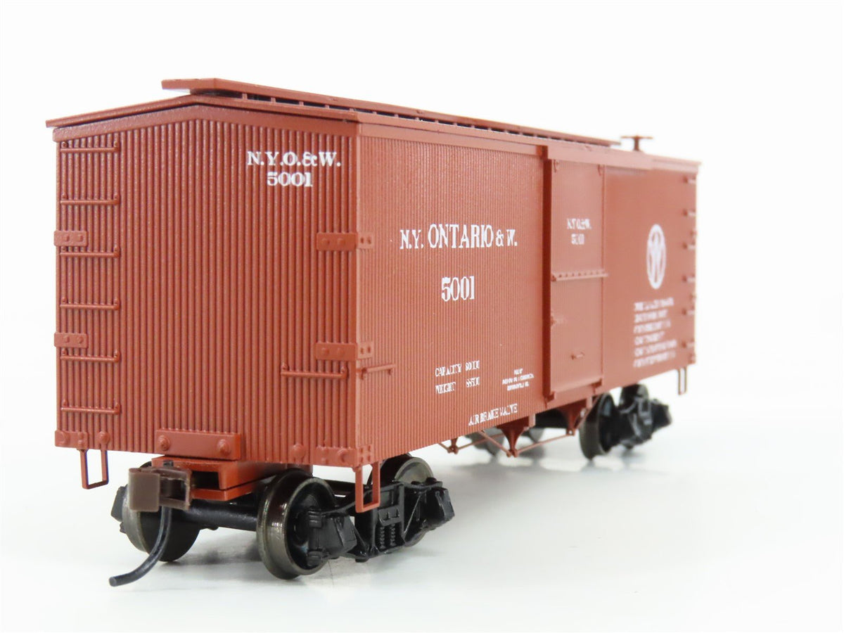 HO Scale Roundhouse 84187 NYO&amp;W New York Ontario &amp; Western 36&#39; Box Car #5001