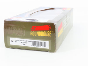 HO Scale Roundhouse 84187 NYO&W New York Ontario & Western 36' Box Car #5001