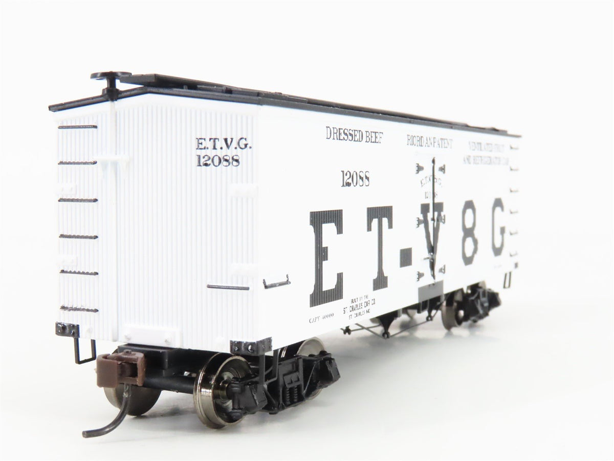 HO Scale Roundhouse 84129 ETV&amp;G East Tennessee Virginia &amp; Georgia Reefer #12088
