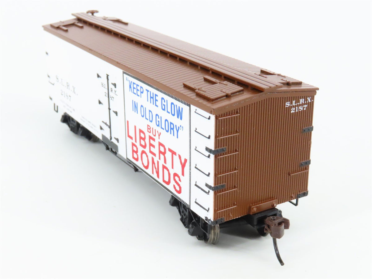 HO Scale Roundhouse 84158 SLRX St Louis Refrigerator Car Company Reefer #2187