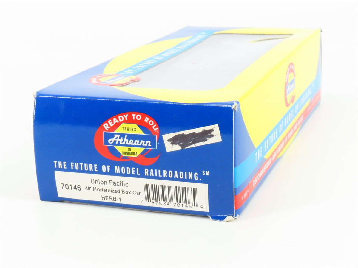 HO Scale Athearn 70146 HERB Herbie Union Pacific 40&#39; Modernized Box Car #1
