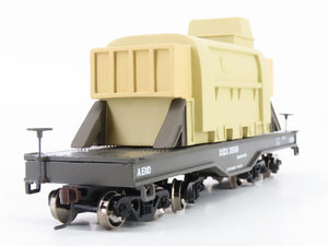 HO Athearn 92696 DODX Department of Defense Heavy Duty Flat Car #39909 w/ Load