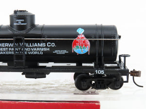 HO Scale Mantua 732308 Sherwin Williams Paint 40' Single Dome Tank Car #105