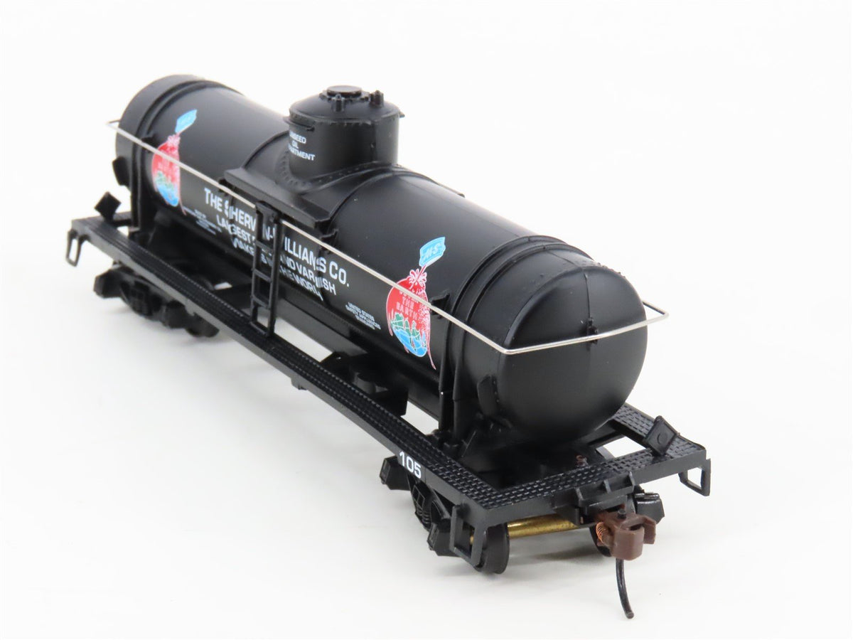HO Scale Mantua 732308 Sherwin Williams Paint 40&#39; Single Dome Tank Car #105