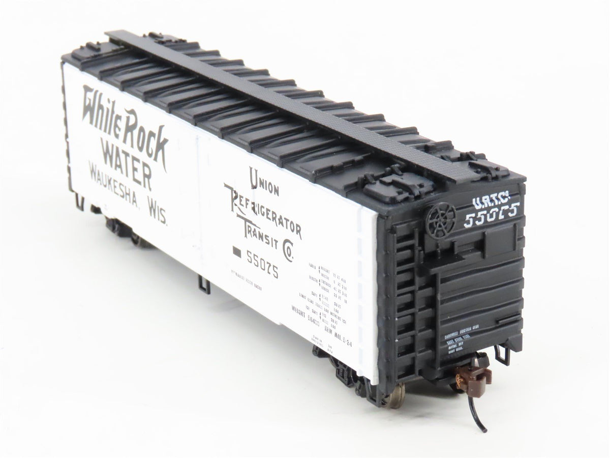 HO Scale Model Power Metal Train 2231 URTC White Rock Water 41&#39; Reefer #55075