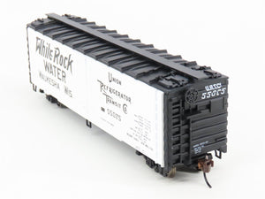 HO Scale Model Power Metal Train 2231 URTC White Rock Water 41' Reefer #55075