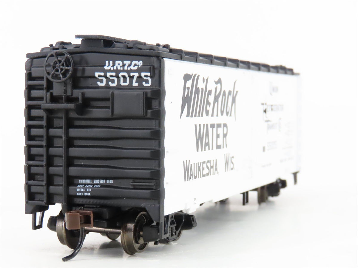 HO Scale Model Power Metal Train 2231 URTC White Rock Water 41&#39; Reefer #55075