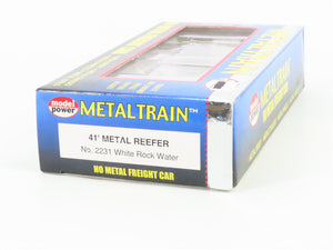 HO Scale Model Power Metal Train 2231 URTC White Rock Water 41' Reefer #55075