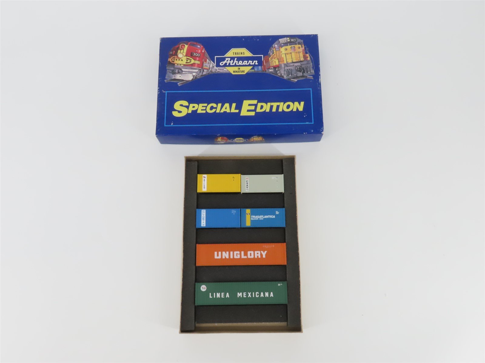 HO Scale 2311 Athearn Special Edition 2311 Containers of the World Set of 6