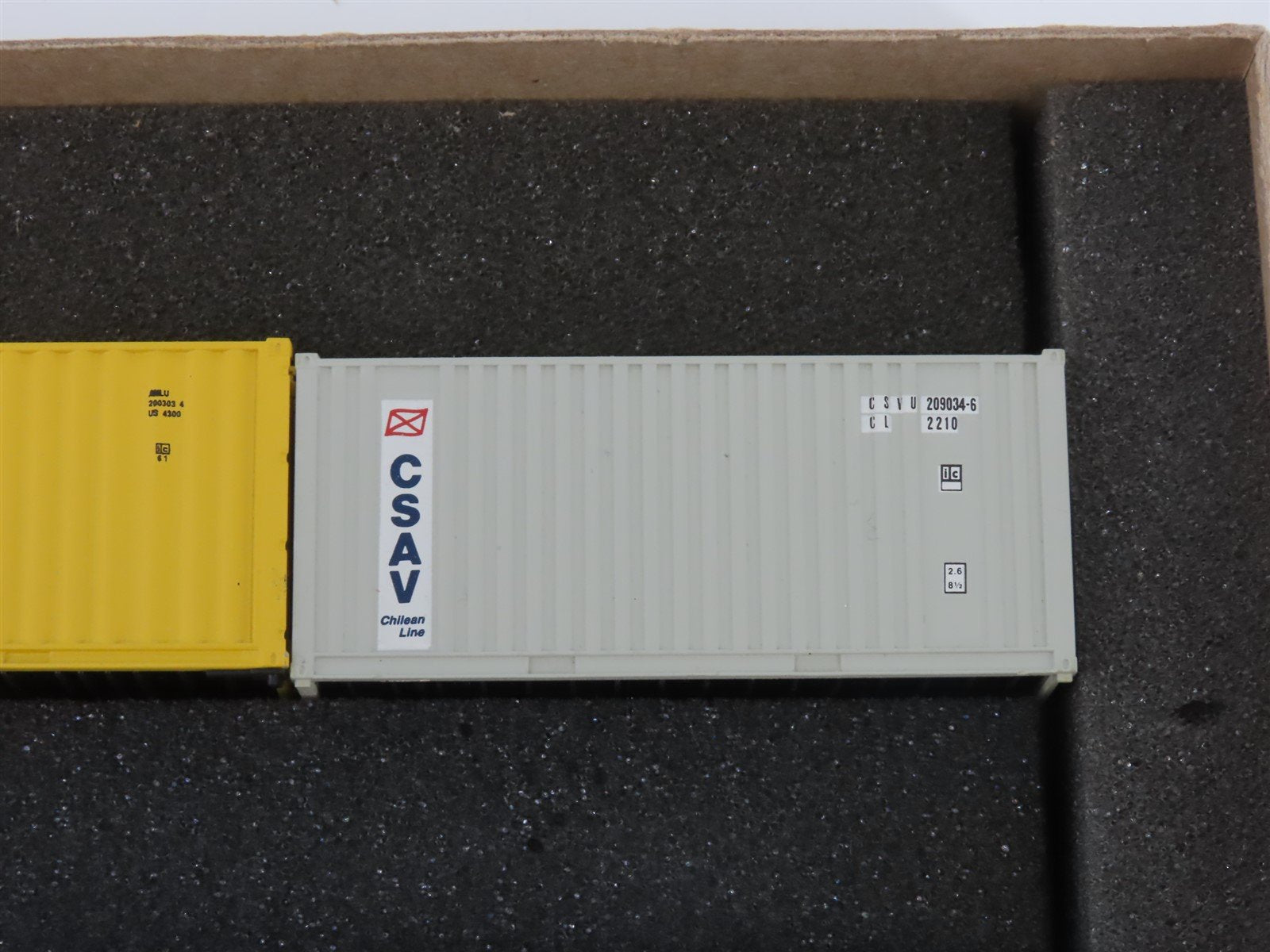 HO Scale 2311 Athearn Special Edition 2311 Containers of the World Set of 6